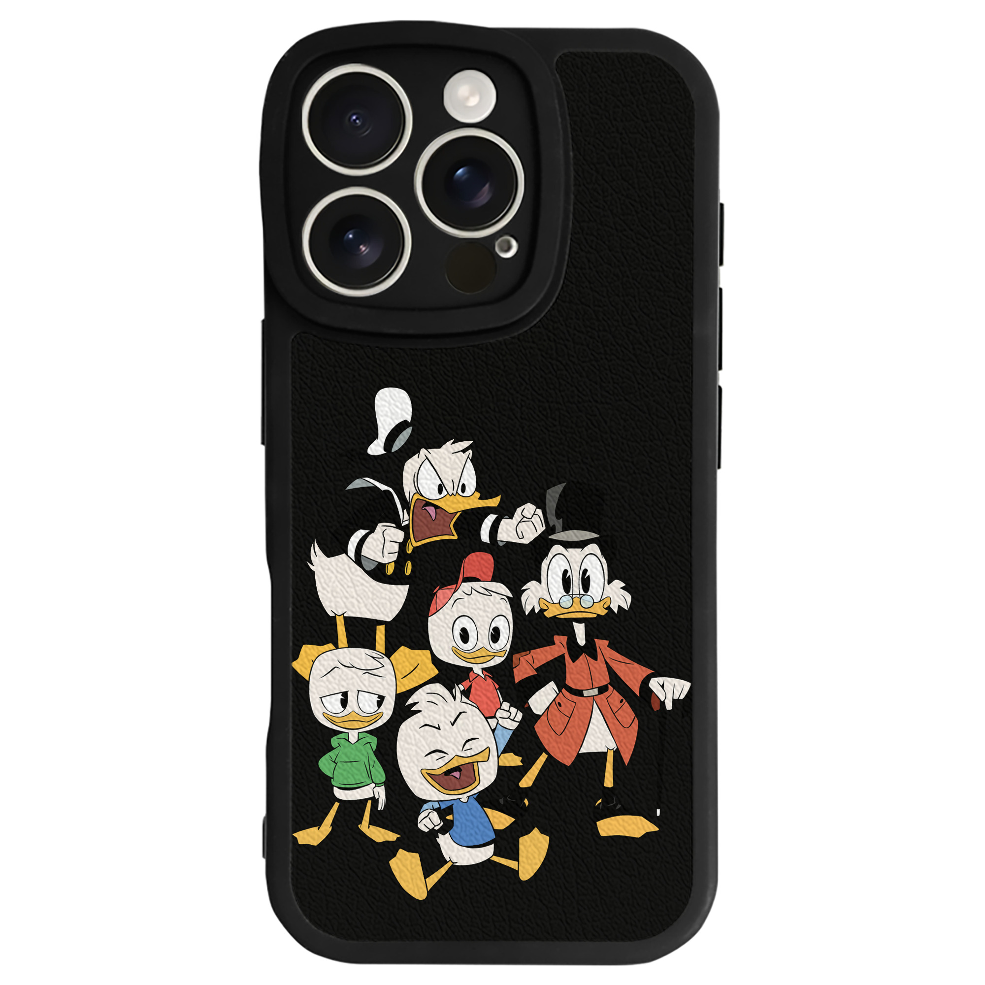（画像用） ミッキーマウス Mickey Mouse 【iPhone 16シリーズ対応】シリコンスマホケース（レザー調） 材質：シリコン
